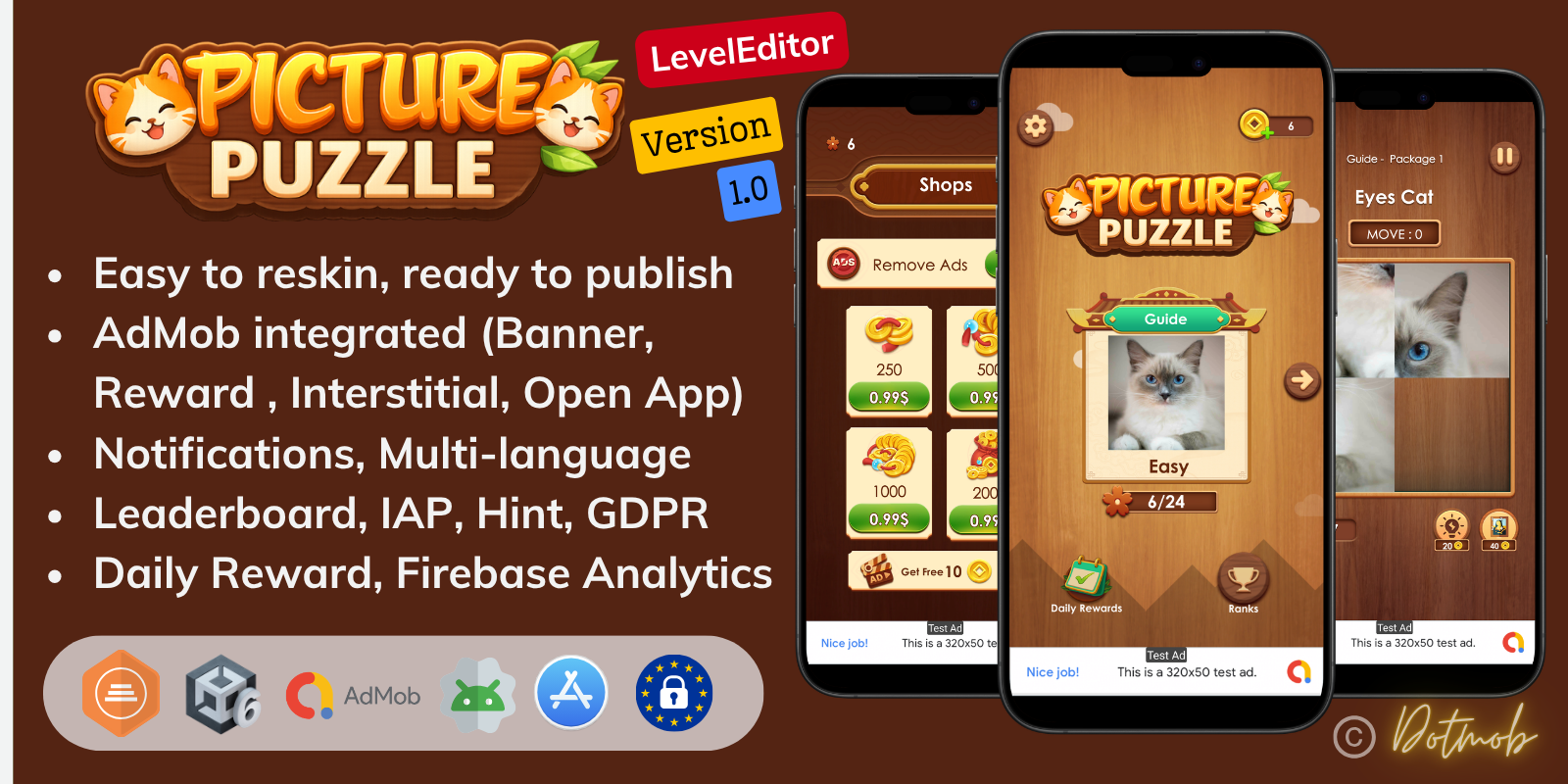 Picture Puzzle - Unity Complete Game