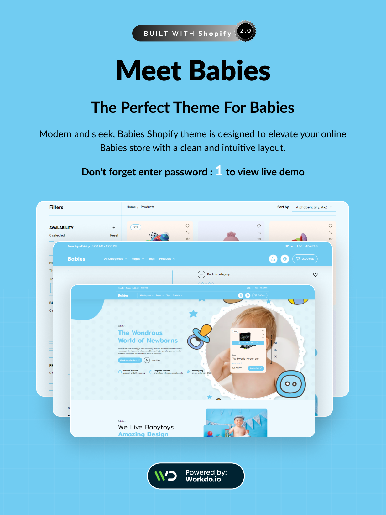 Babies - Baby Fashion eCommerce Theme - 8
