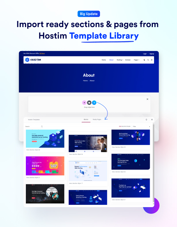 Elementor Template Library