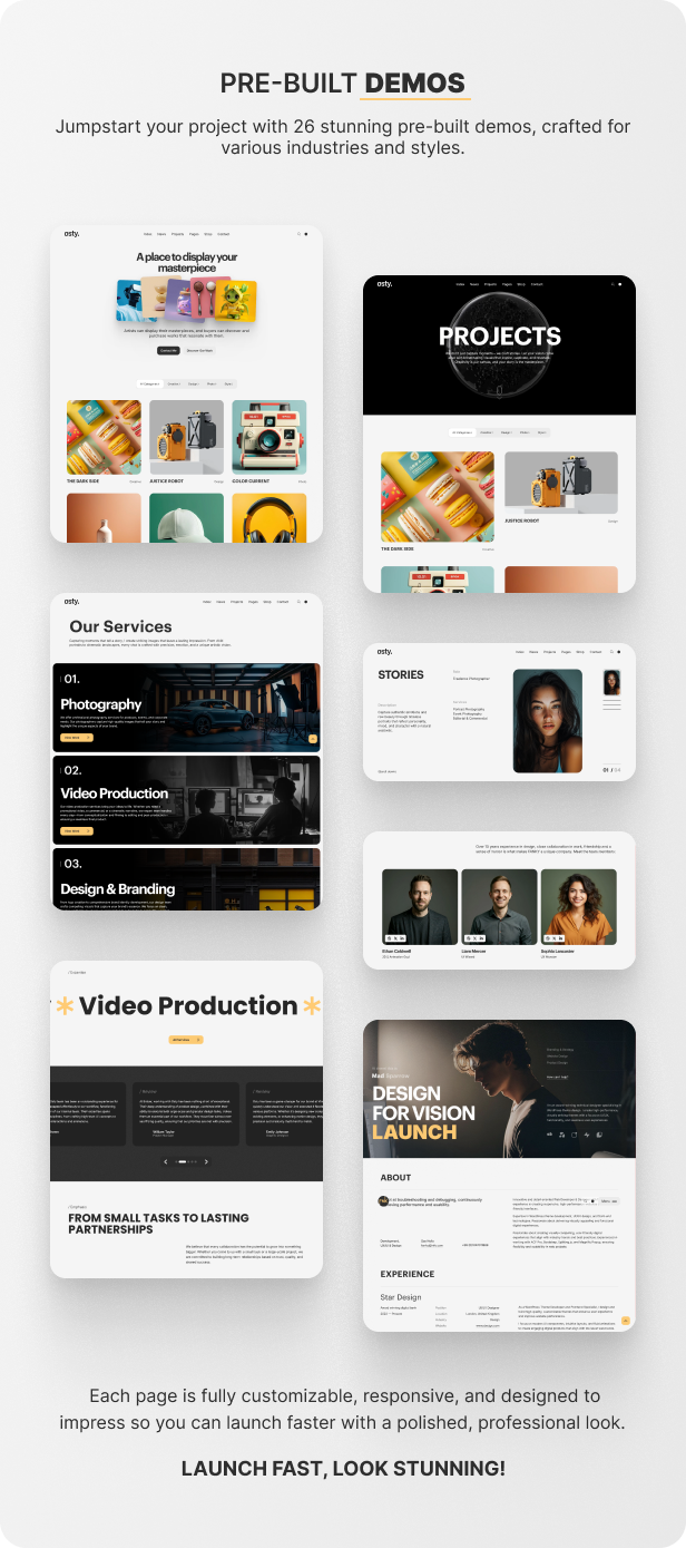 portfolio wordpress theme