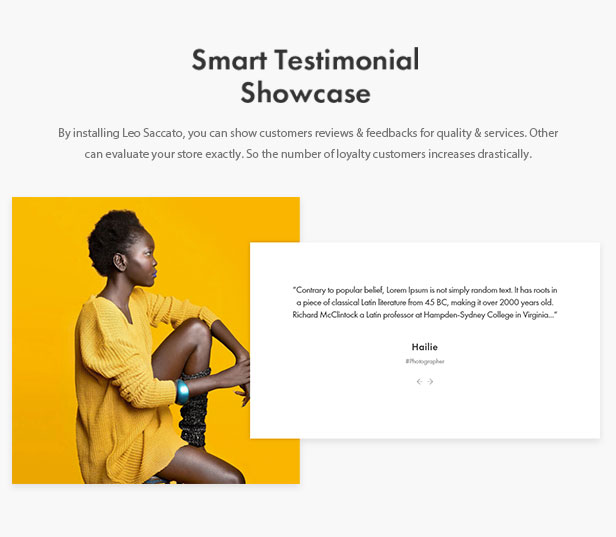 Smart Testimonial Showcase