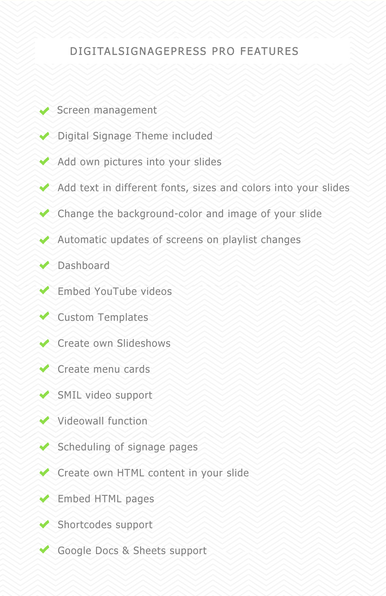Digitalsignagepress Pro Digital Signage Wordpress Plugin 1.8.0 CodeGood