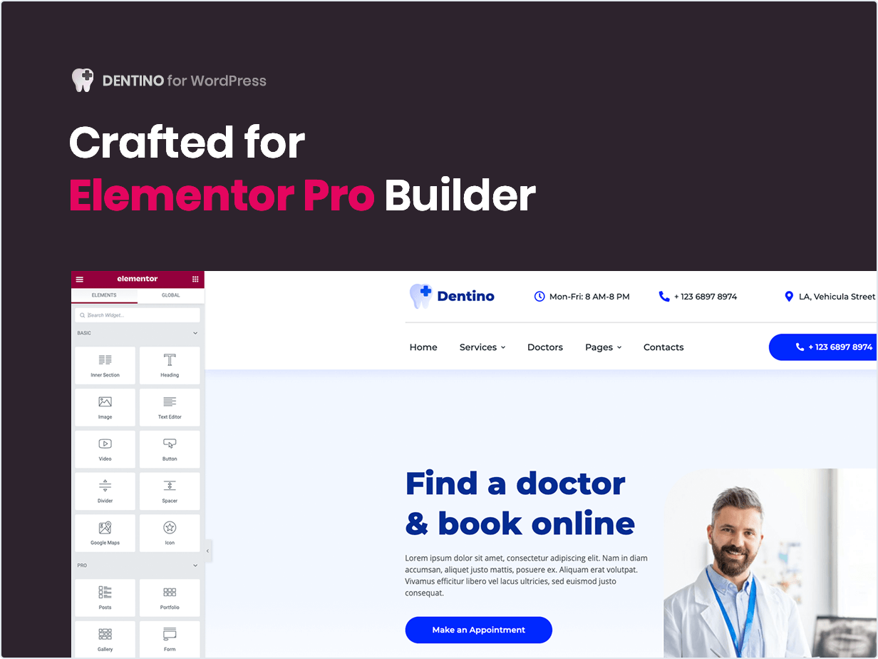 Crafted for Elementor Builder