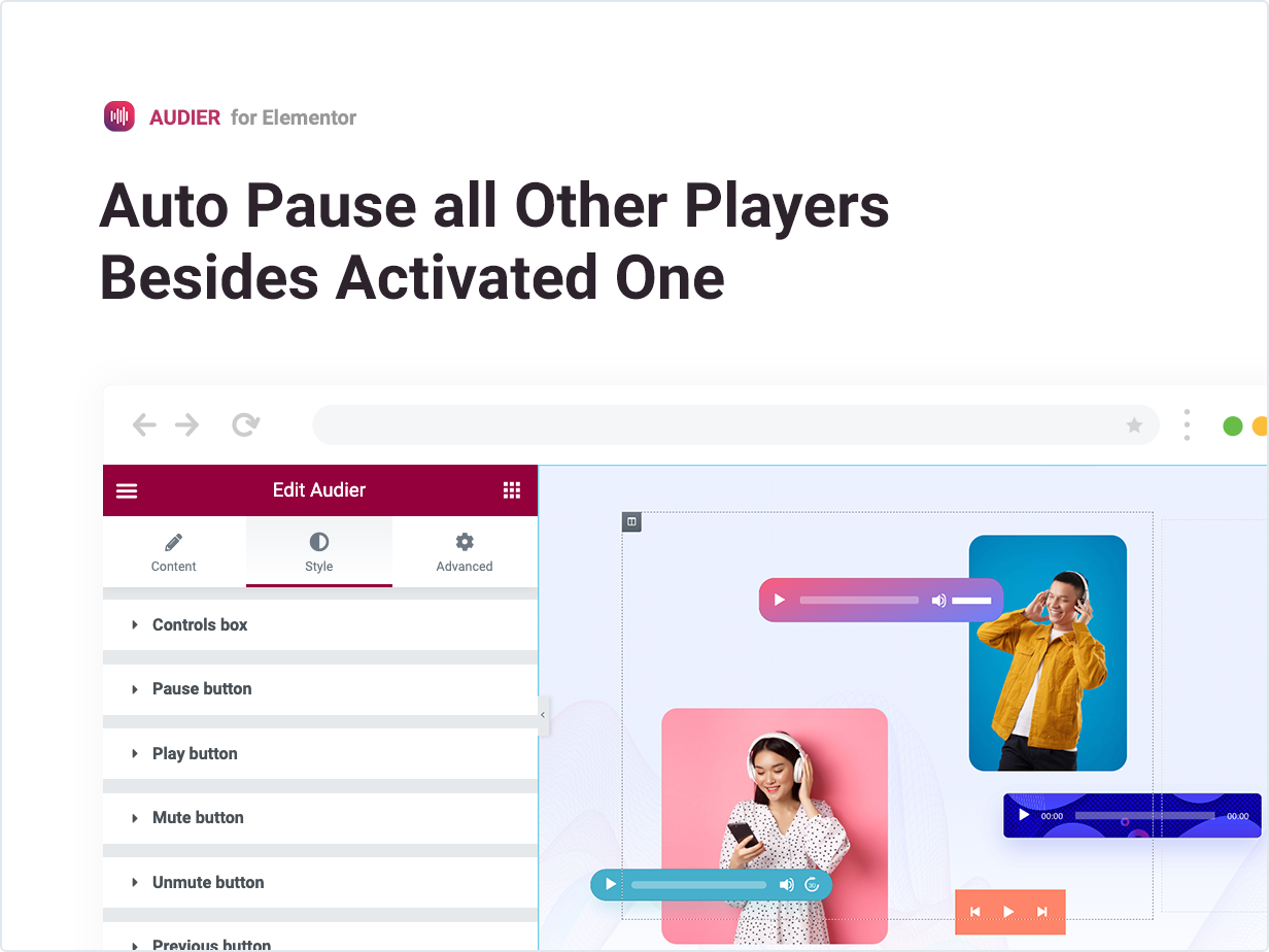 Pausa automática de todos os outros jogadores, exceto o ativado