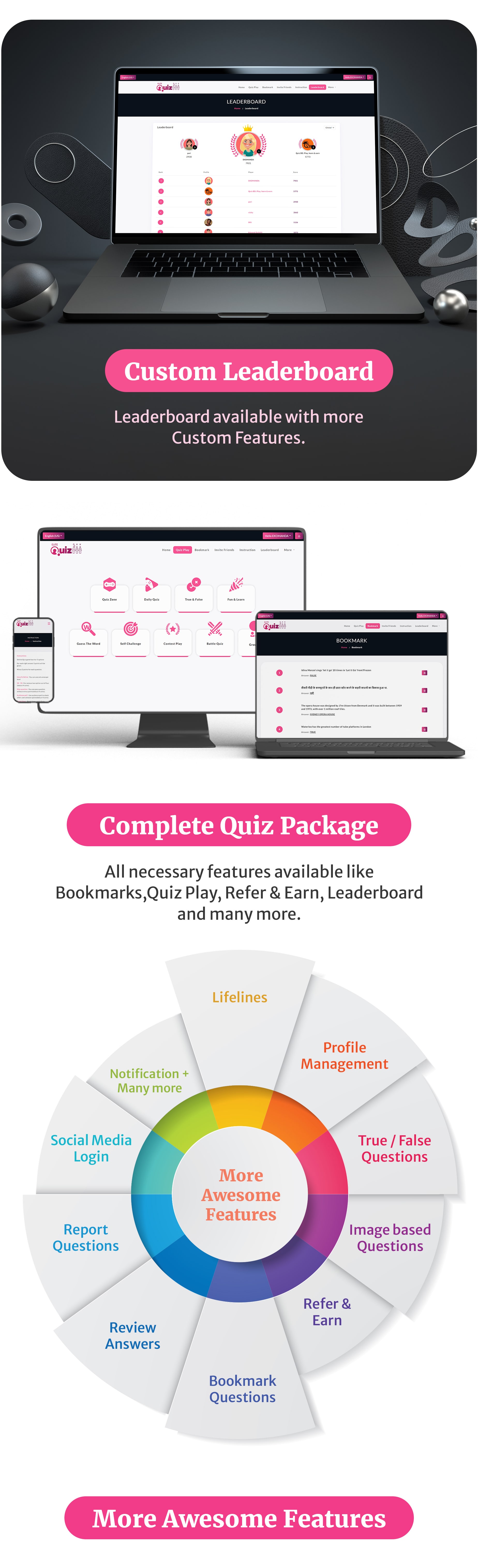 Elite Quiz – Trivia Quiz – Quiz Game – Flutter Full App + Admin Panel v2.0.9 - Authentic WP