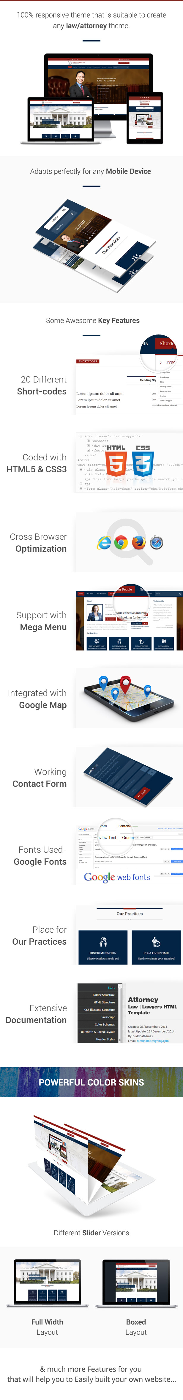 Attorney and Legal | Lawyer HTML Template - 1
