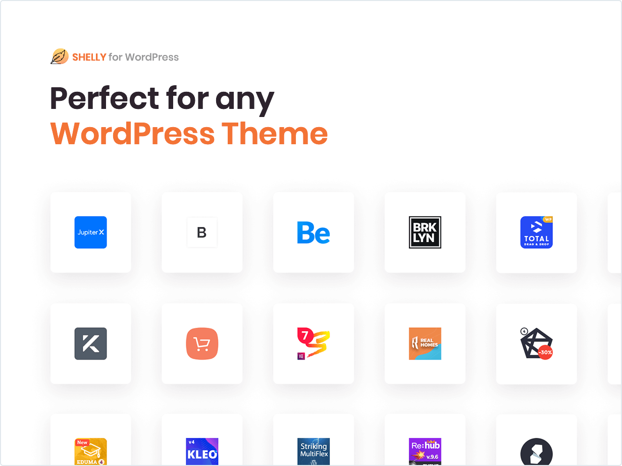 PERFECT FOR ANY WORDPRESS THEME