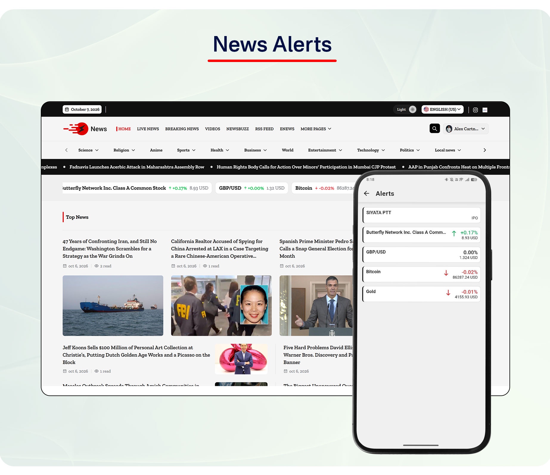News App and Web - Flutter News App for Android and iOS App | Laravel Admin Panel + News Website - 17