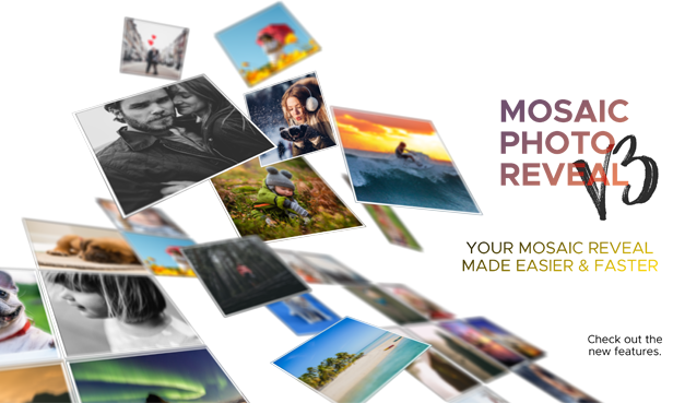 Mosaic Photo Reveal, After Effects Project Files | VideoHive