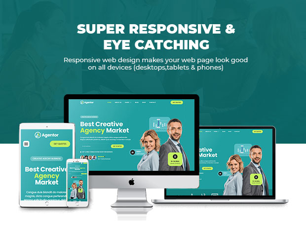 Agentor - Creative Agency Elementor Pro Template Kit