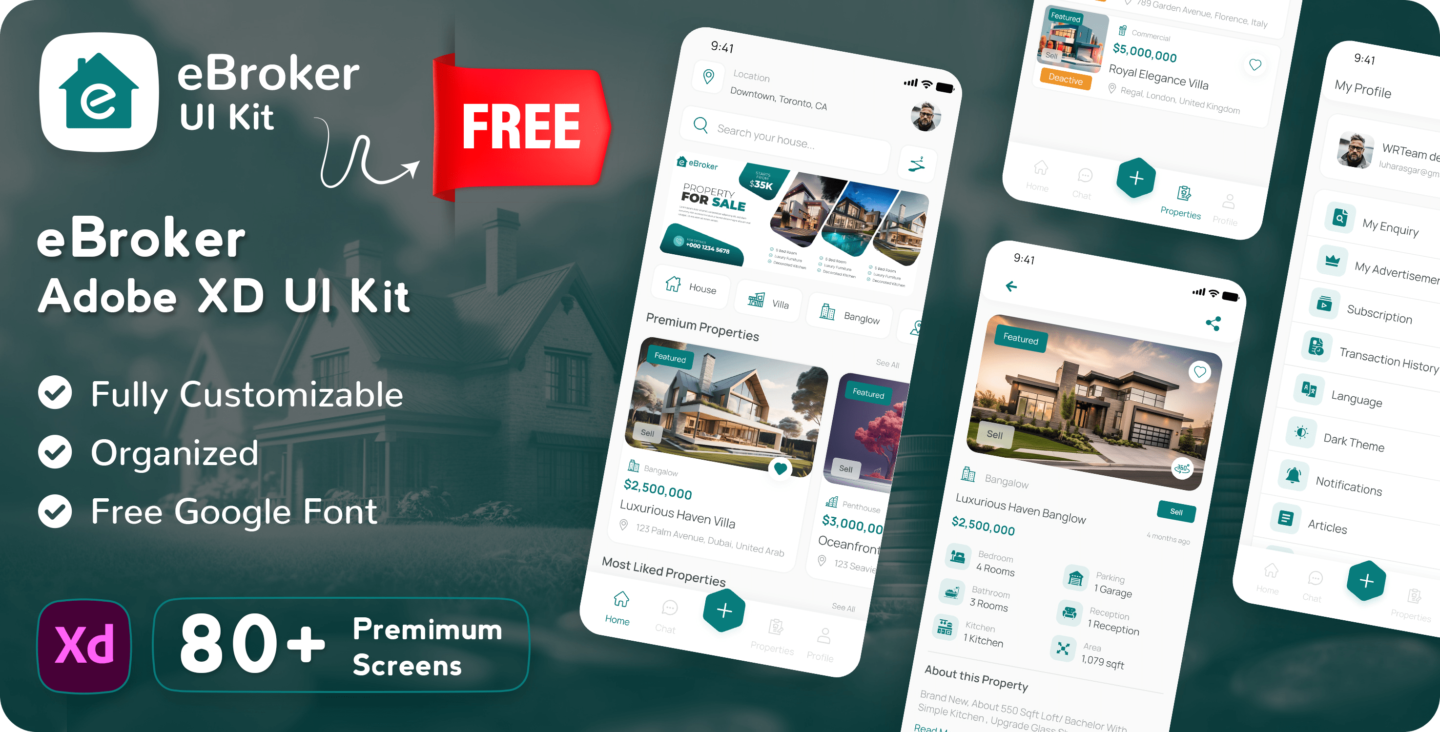 eBroker - Real Estate Property Buy-Rent-Sell Flutter app with Laravel Admin Panel - 23