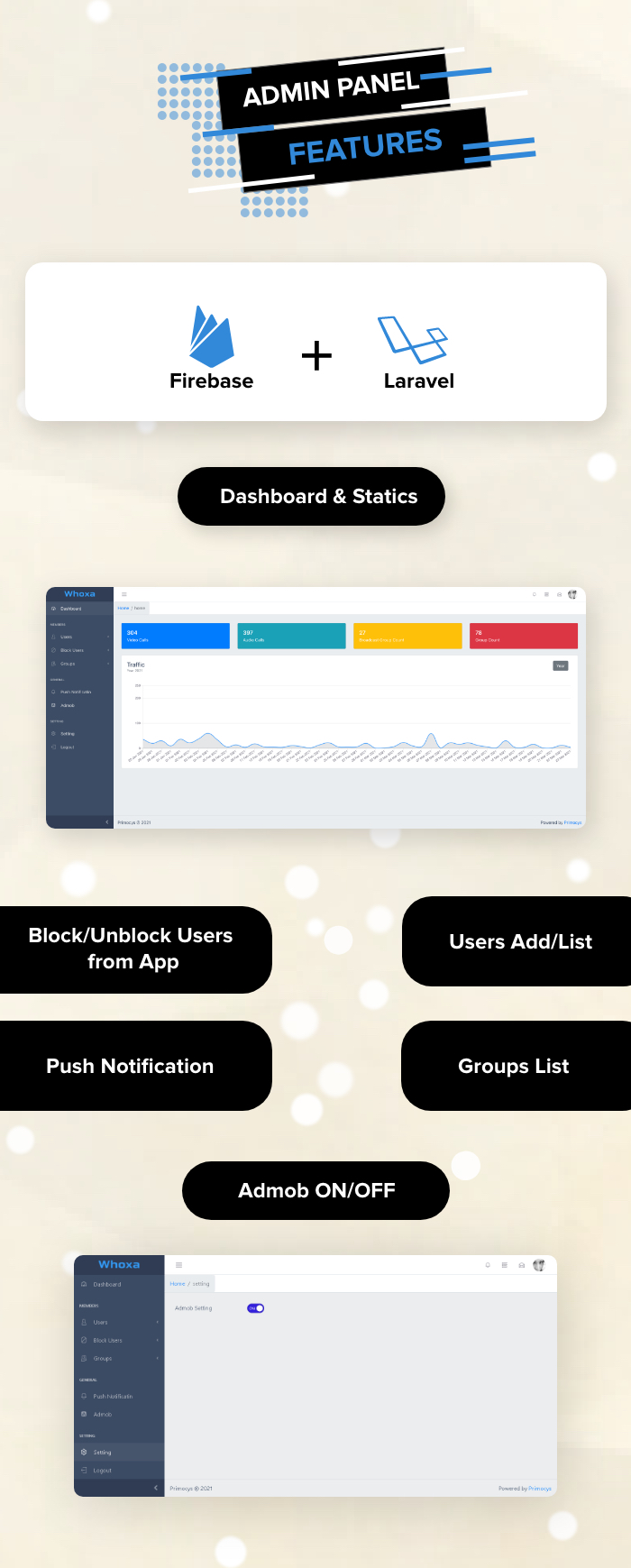 WhatsApp Clone App | Chat, Audio, Video App Flutter Android and iOS with Admin Panel - 10