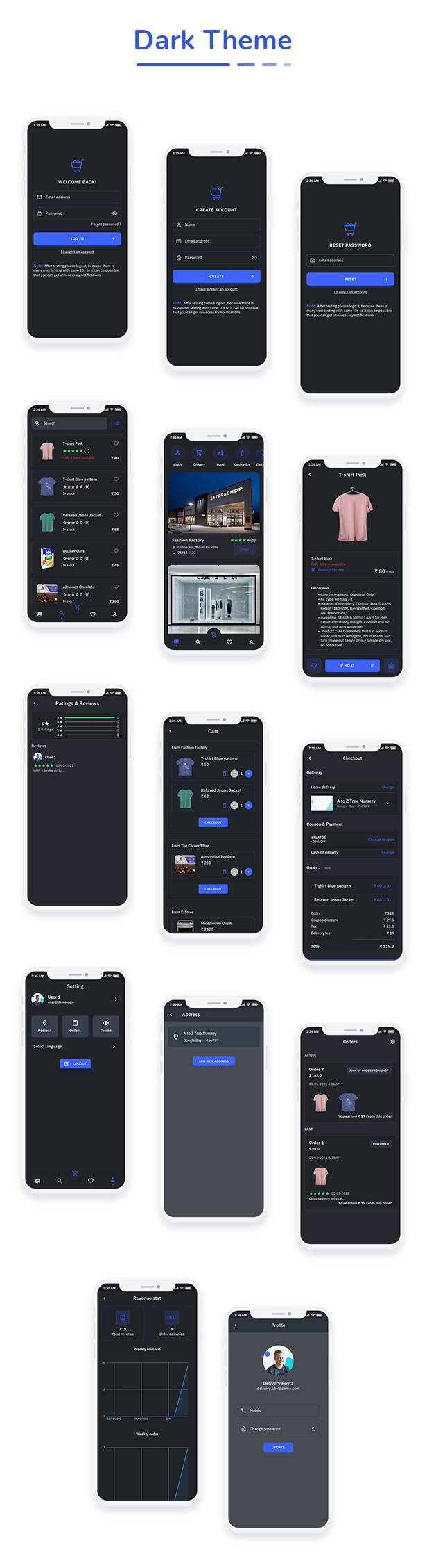 EMall - Flutter Shopping Full App - 16