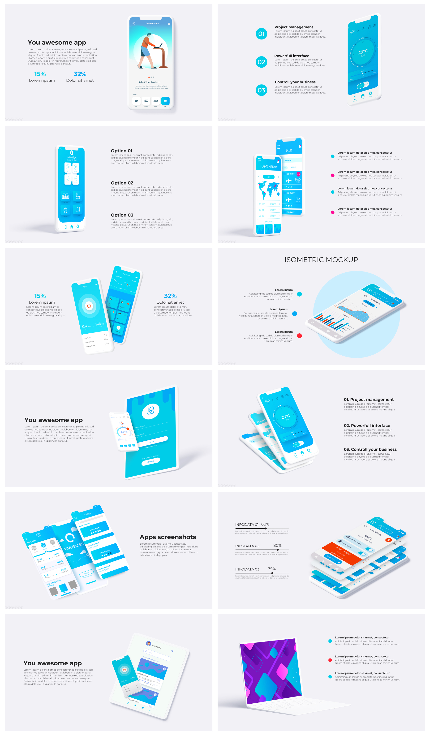 Multipurpose Infographics PowerPoint Templates v.5.2 - 119