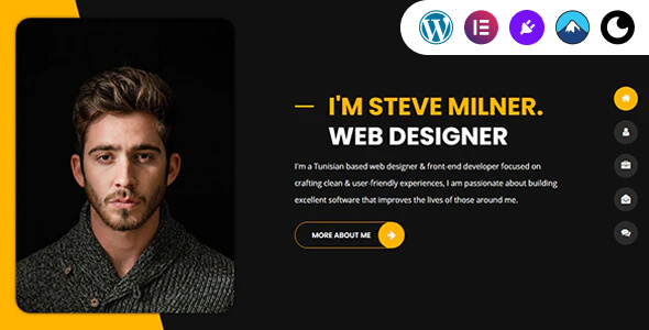 portfolio resume wordpress personal wordpress