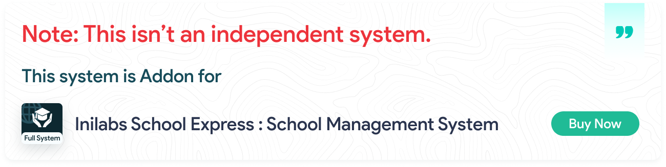 iNiLabs School Management System Addon IONIC App