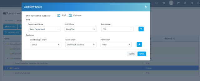 Spreadsheet Online Module