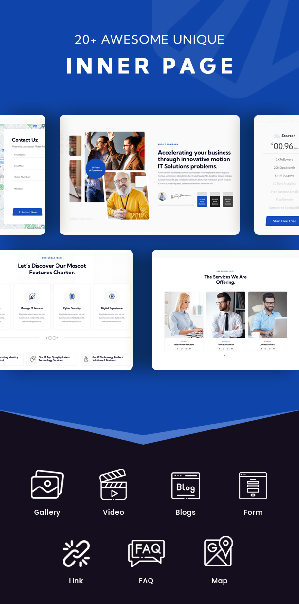 IT Solutions & Services Company WordPress Theme - 3