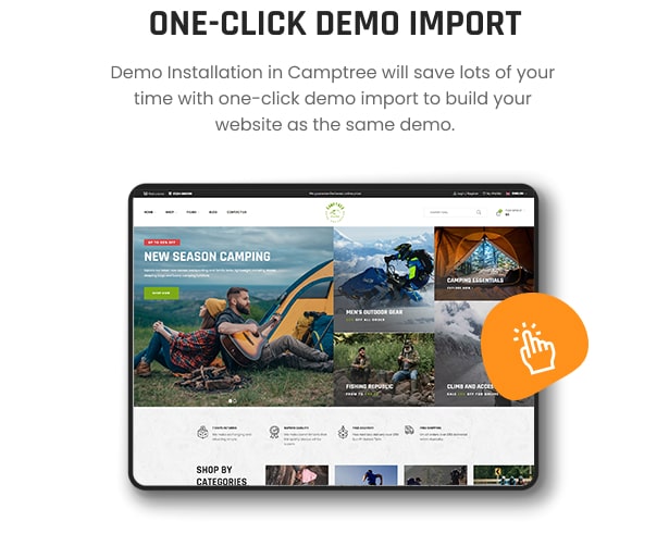 One Click Website Installation
