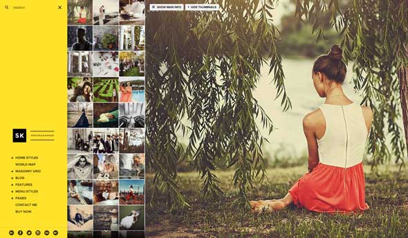 Moon - Photography Portfolio Theme for WordPress - 4