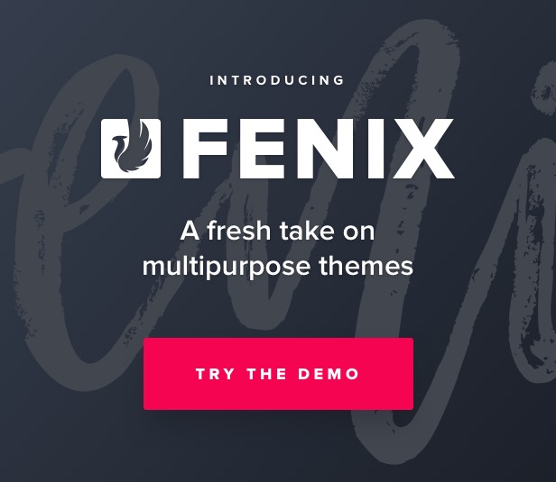 Fenix - Responsive Multi-Purpose WordPress theme - 5