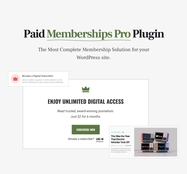 Editorial WordPress Theme