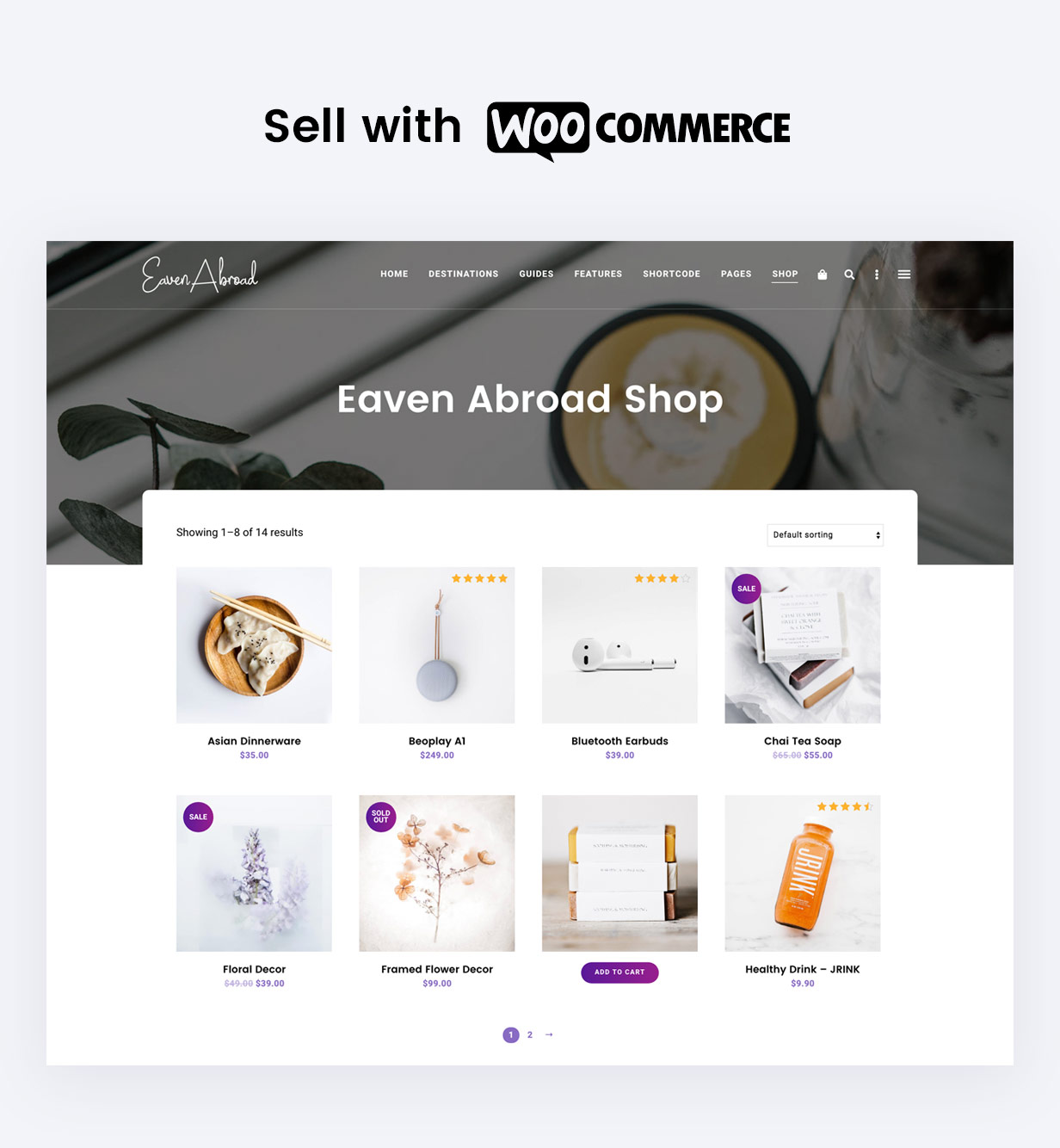 Support WooCommerce