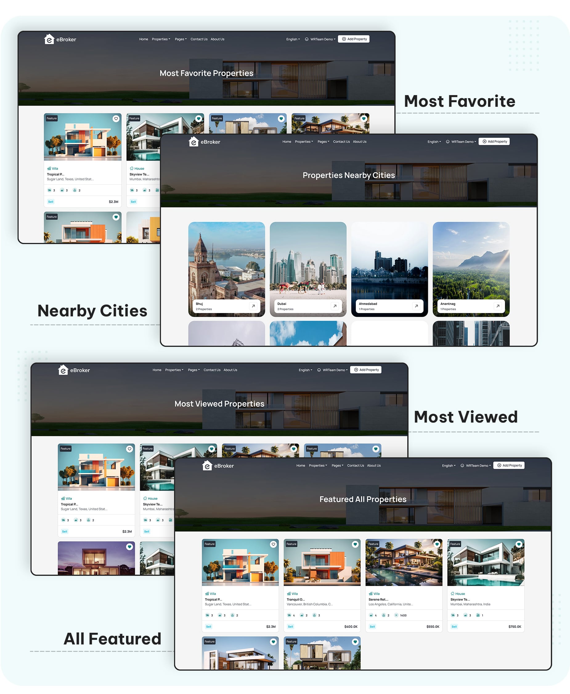 eBroker - Real Estate Property Buy-Rent-Sell Flutter app with Laravel Admin Panel | Web Version - 26