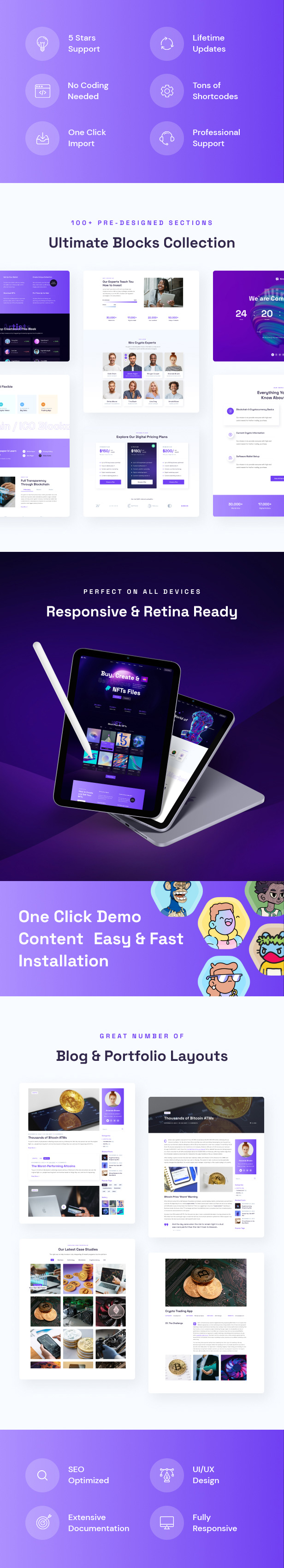 Nico - Creative & NFT-affiliate WordPress Theme - 2