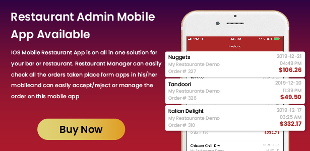 Restaurant Food Delivery & Ordering System With Delivery Boy - iOS - 8