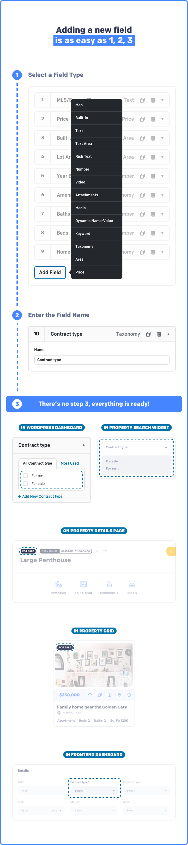 Visual Field builder