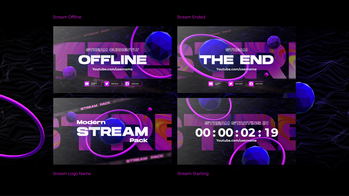 Modern stream pack - 3