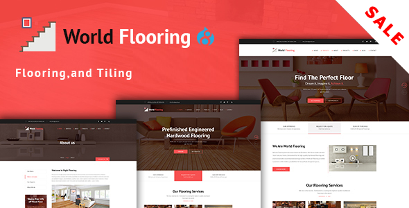 World Flooring - Flooring, Tiling & Paving Services Drupal 8 Theme