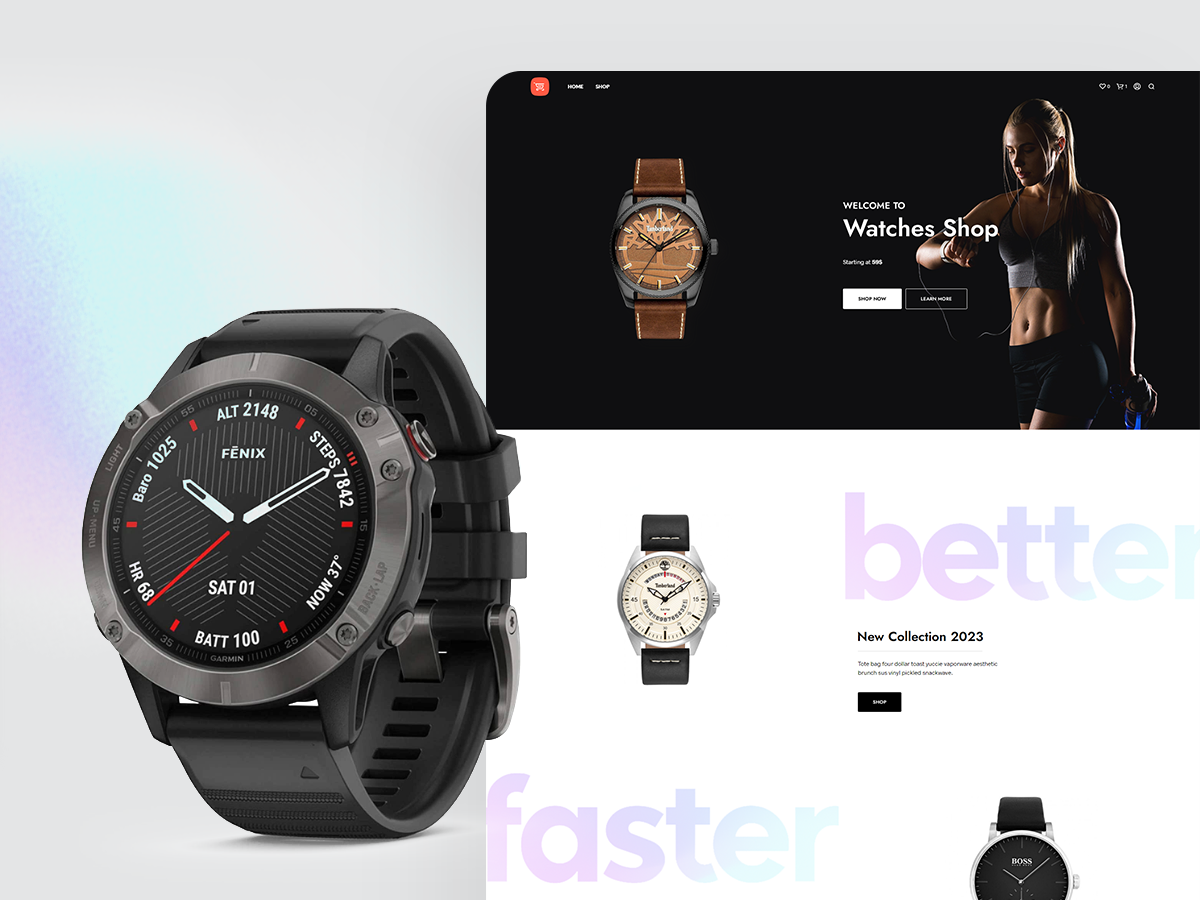 Watches Store - Elementor Template Kit