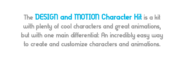 Design and Motion Character Kit - 3