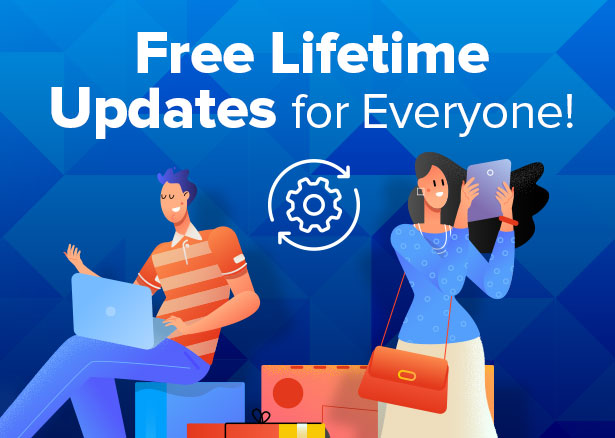 powerful & free lifetime updates