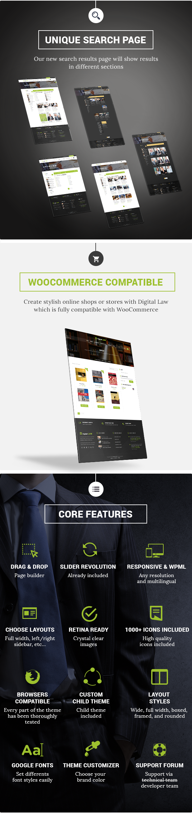 DigitalLaw WordPress Theme