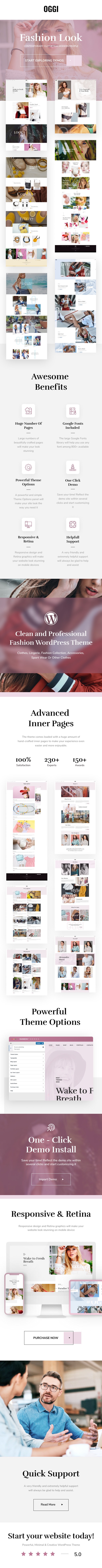 OGGI - Fashion Store WooCommerce Theme