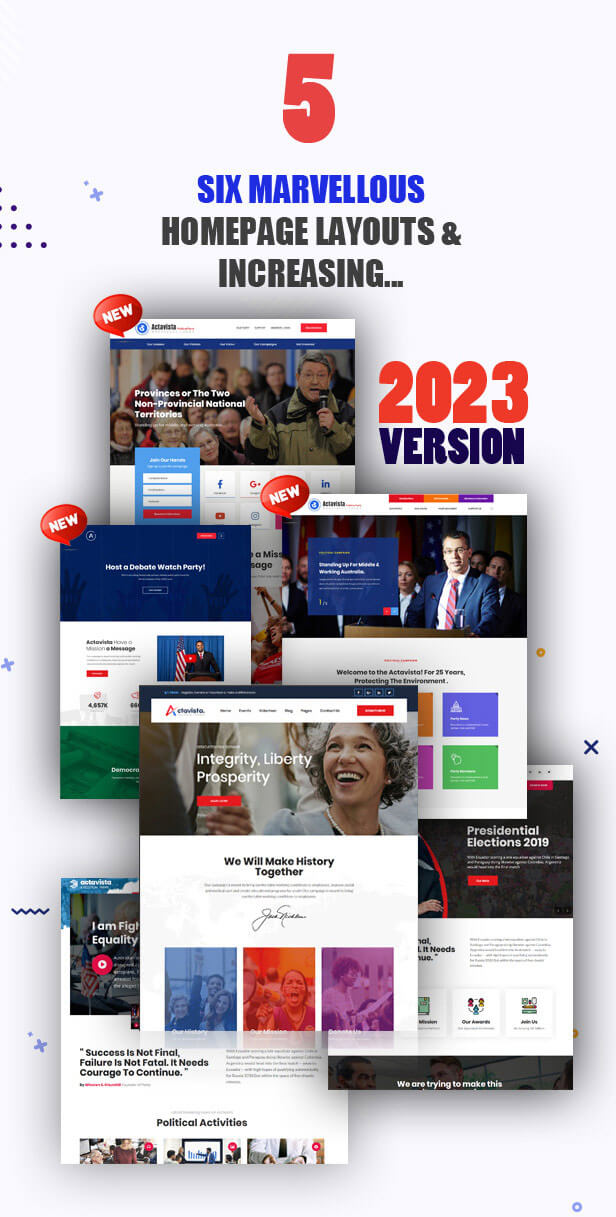 Actavista - A Responsive Political WordPress Theme For Politicians and Organizations - 7