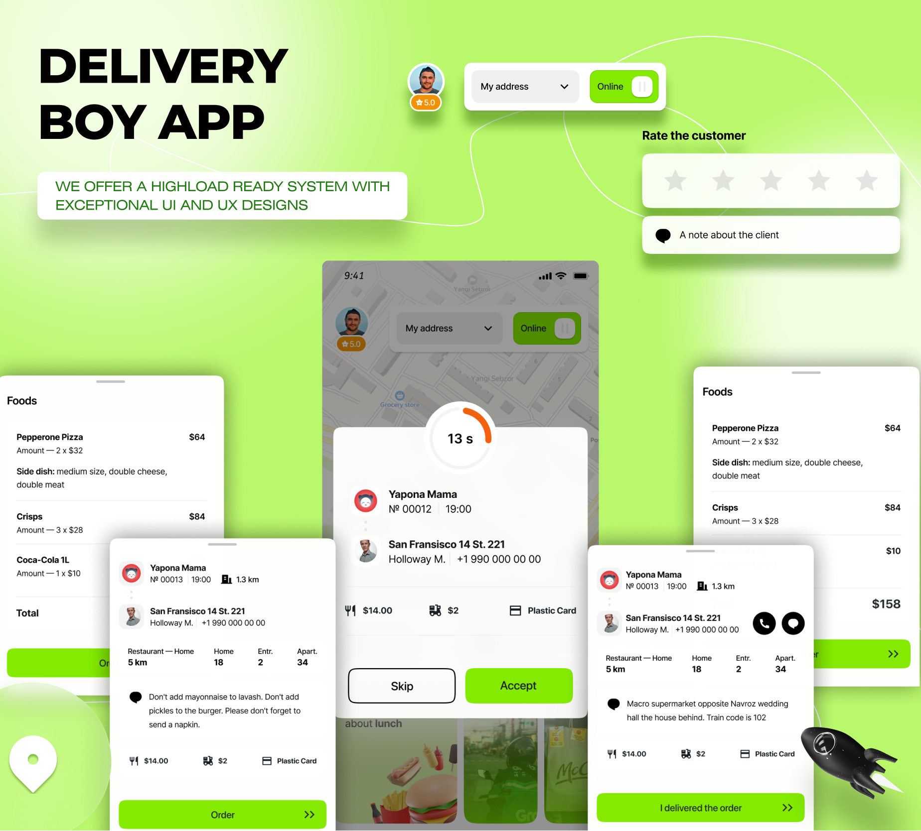 Foodyman - Multi - Restaurant (and Grocery) Delivery App (iOS&Android) - 6