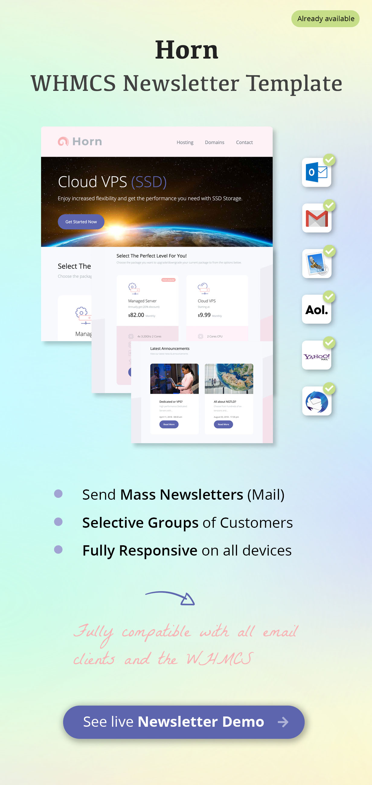 WHMCS Newsletter Template