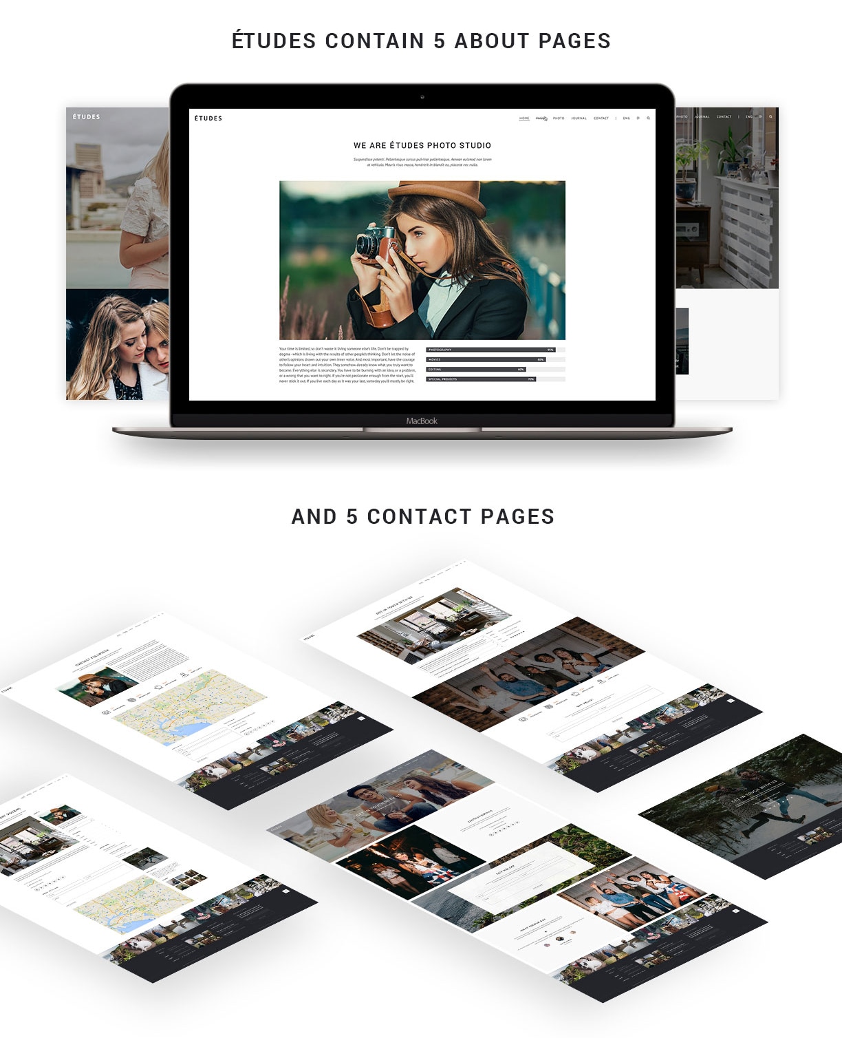 Premium Photo Template - Etudes - 6
