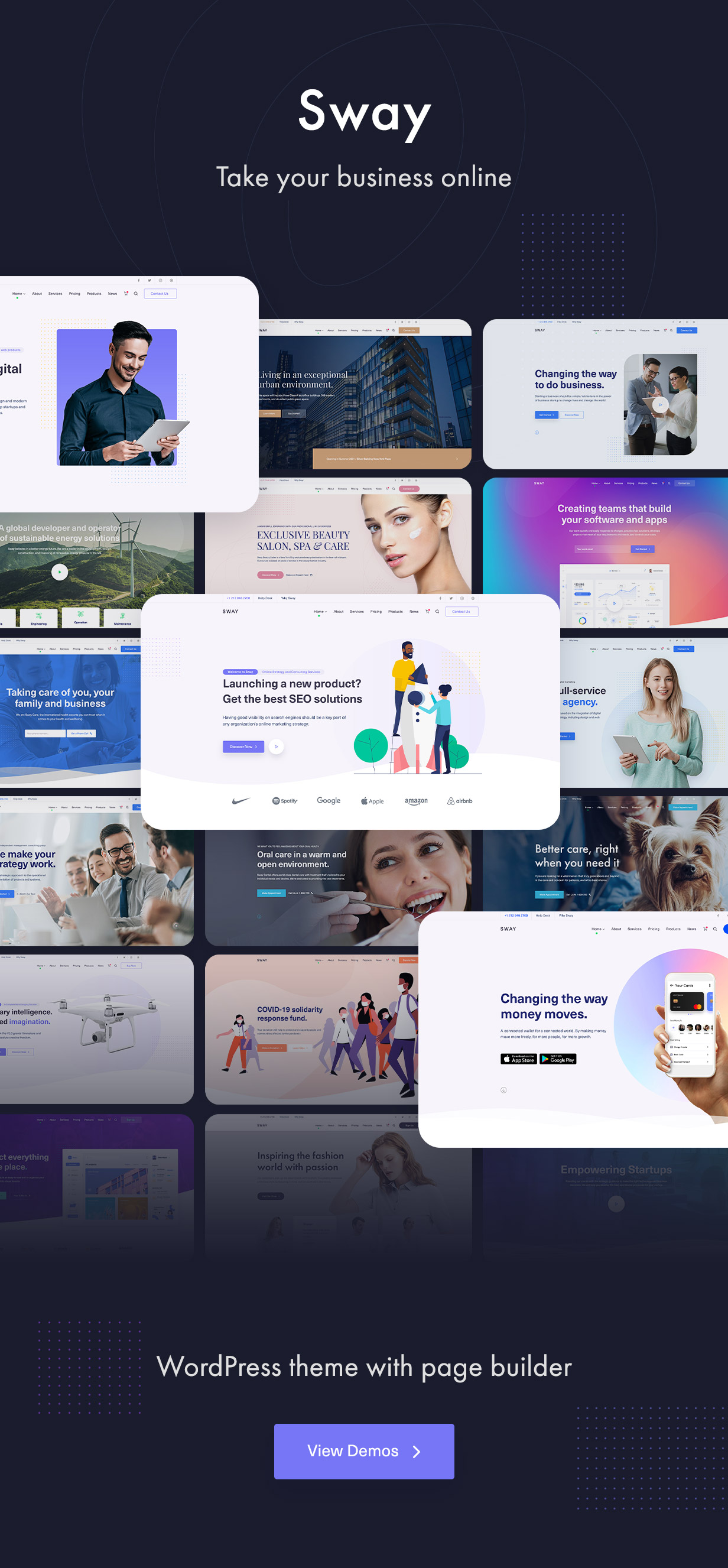 Sway - Multi-Purpose WordPress Theme - 7