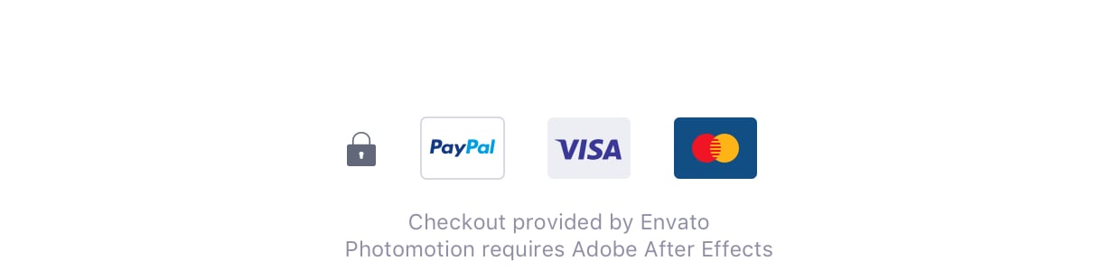 Secure checkout provided by Envato.