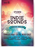 Indie Sounds Flyer