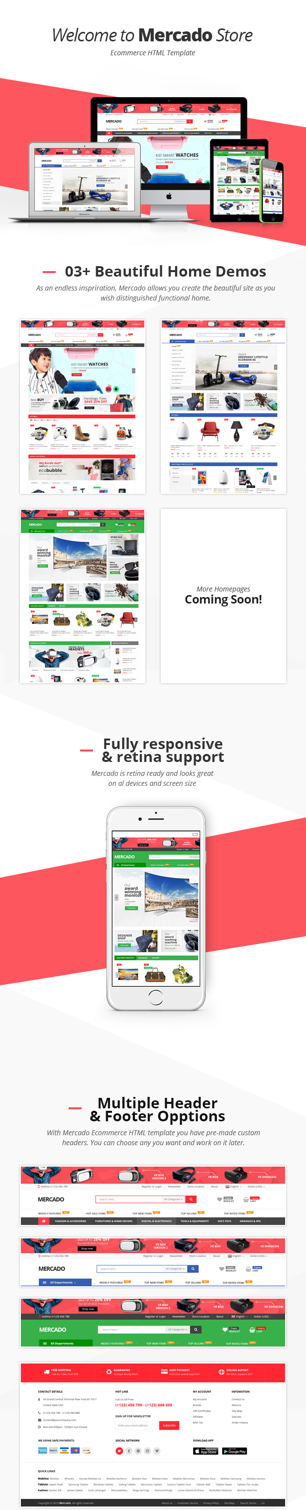 Mercado - Ecommerce HTML Template - 1