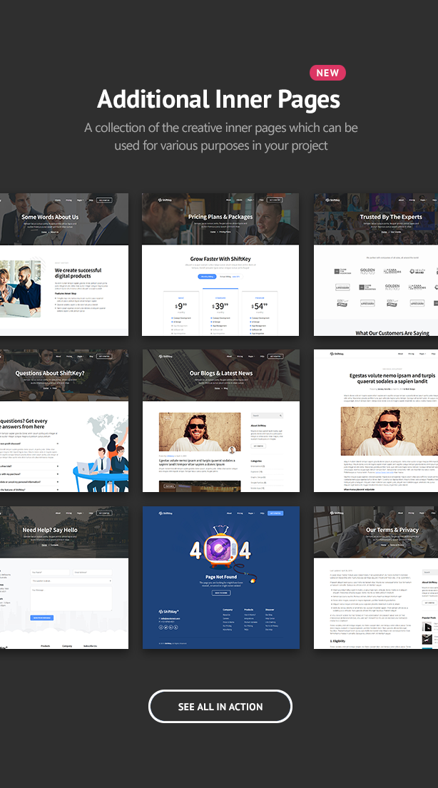 Shiftkey - Corporate Digital SEO Marketing Landing Pages WordPress Theme - 4