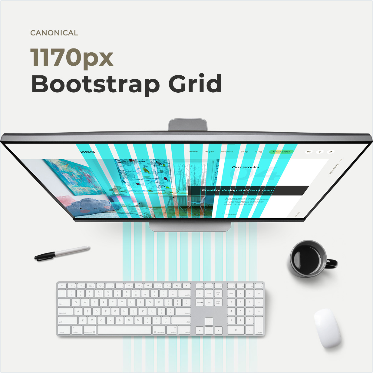Canononical – 1170px Bootstrap Grid