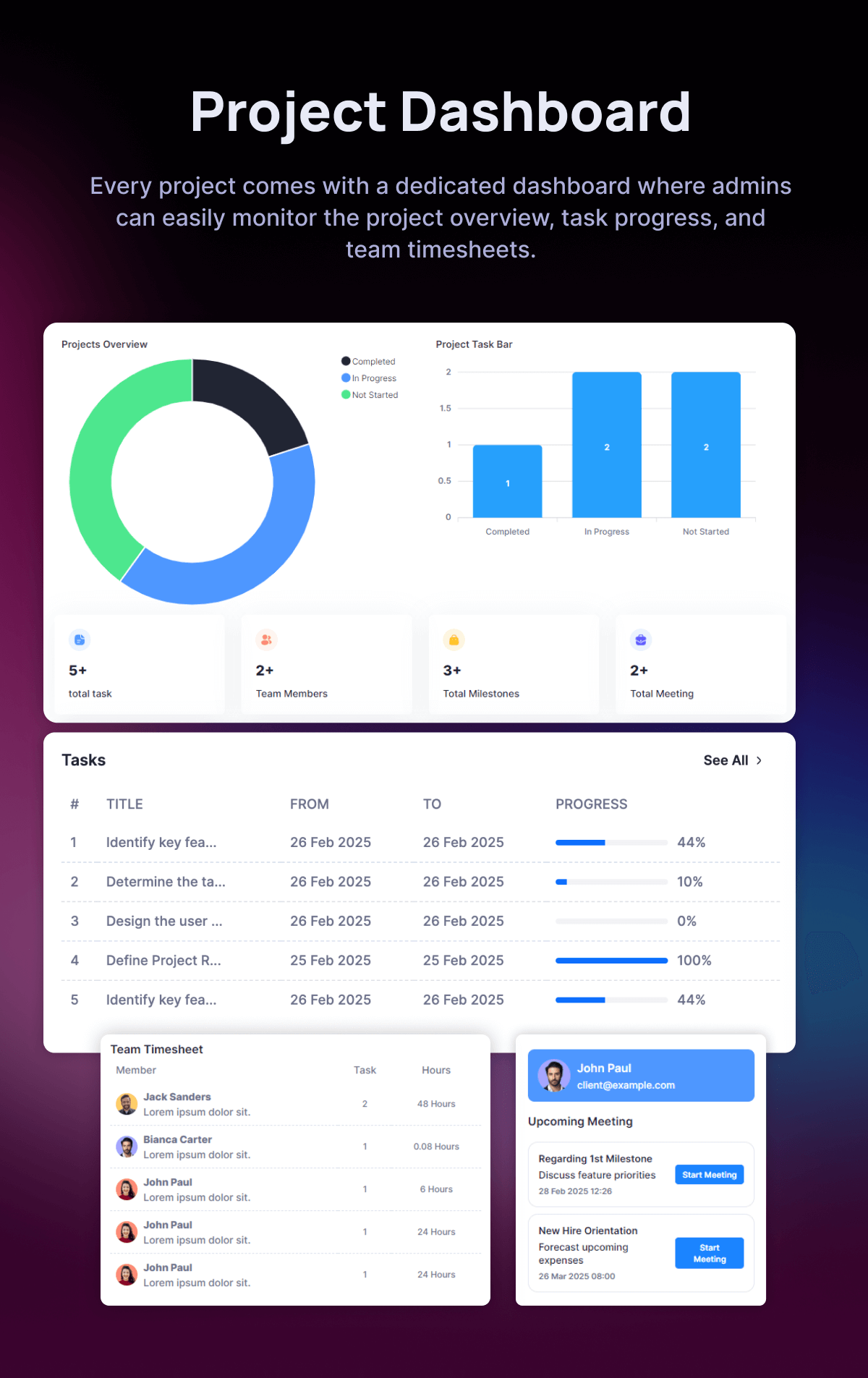 Insight Crm - Laravel Project Management System - 8