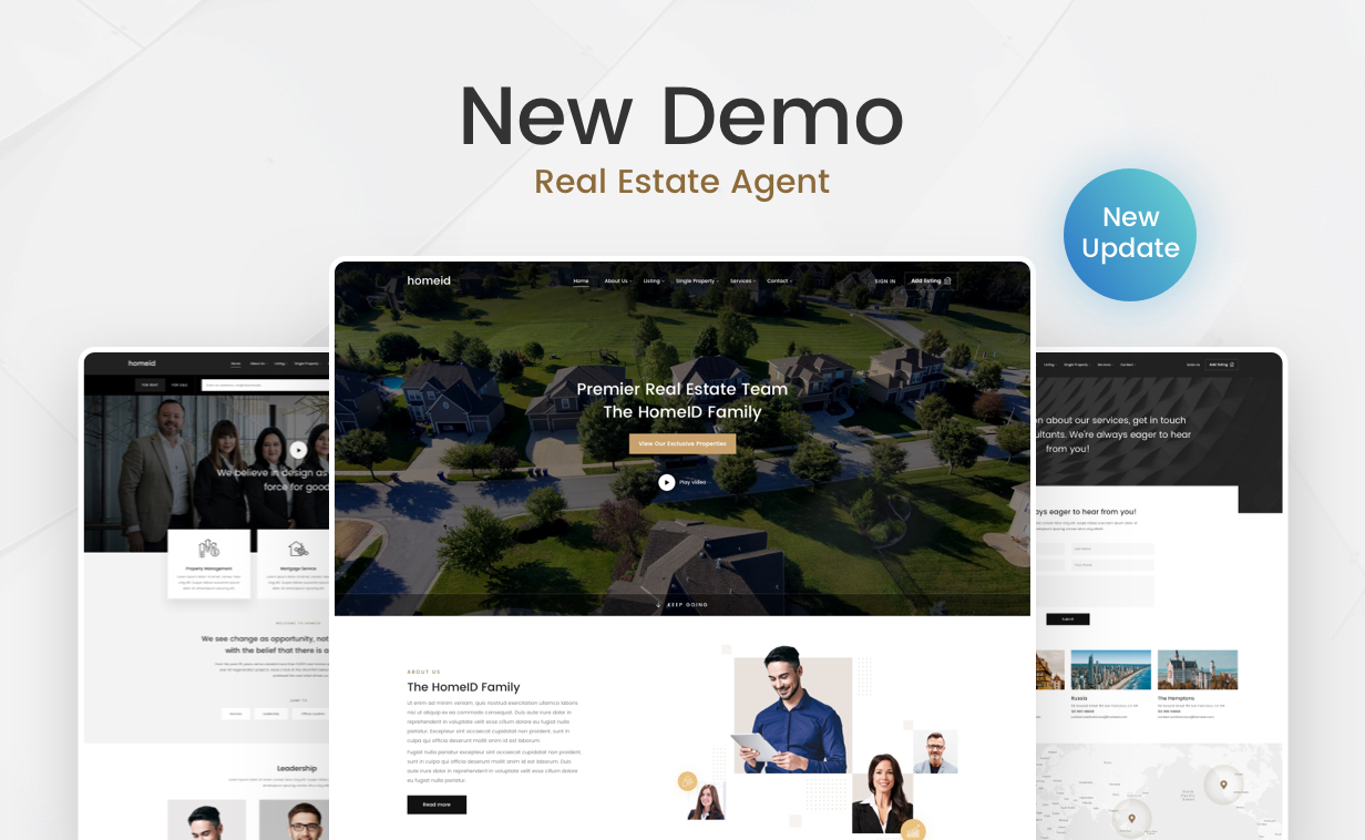 HomeID - Real Estate HTML Template